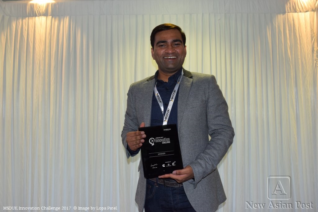 MSDUK Innovation Challenge 2017 Winner Amit Pate of Snapify